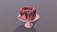 Sliced Red Velvet Gateau