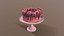 Sliced Red Velvet Gateau