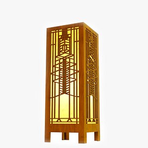 Robie House Glass Window Lightbox