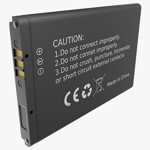 Lithium Ion Phone Battery model