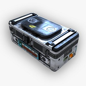 C3 - Sci-Fi Energy Box 1 - Low Poly PBR