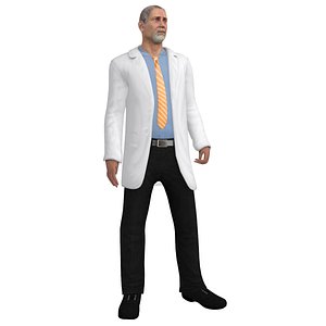 Doctor 1 LOD2 Rigged