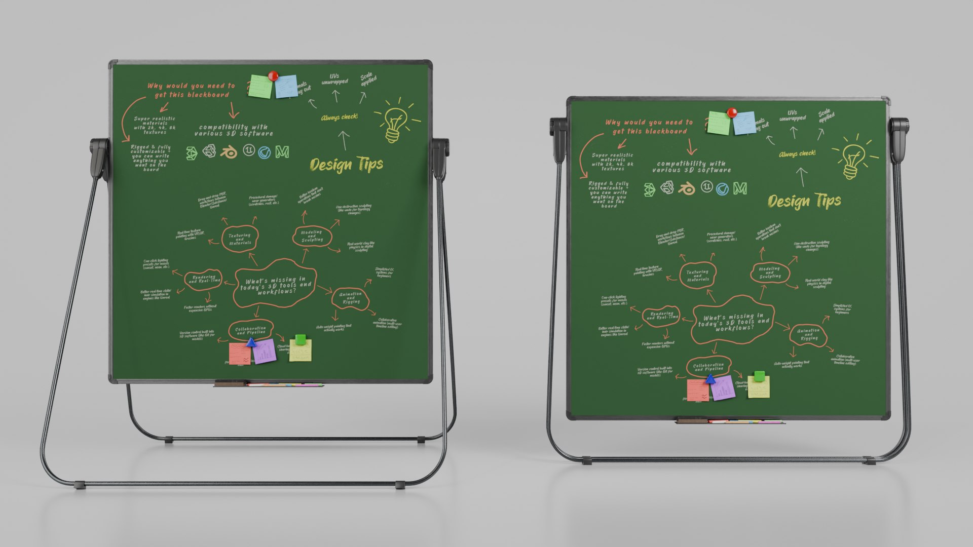 Customizable U-Stand Greenboard Square Writing Board 3D model https://p.turbosquid.com/ts-thumb/TM/1zrQdm/hg/r_9/png/1746570639/1920x1080/fit_q87/2f9cab9de95f45327f1833988ece89d57d780dc5/r_9.jpg