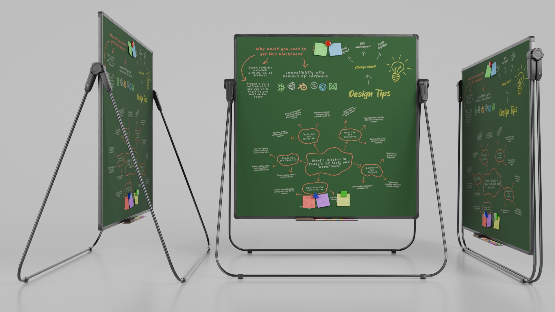 Customizable U-Stand Greenboard Square Writing Board 3D model https://p.turbosquid.com/ts-thumb/TM/1zrQdm/uo/r_10/png/1746570639/1920x1080/fit_q87/e0781429136b2b44b47f5ba5b92992d74b9b58b3/r_10.jpg