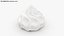 3D Whipped Cream 01 model