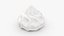 3D Whipped Cream 01 model