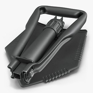 3D gi military entrenching shovel