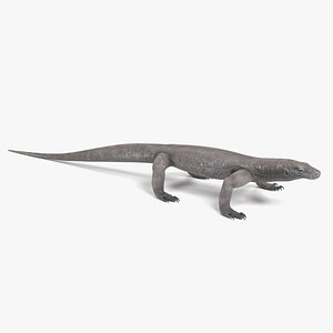 3D model komodo dragon