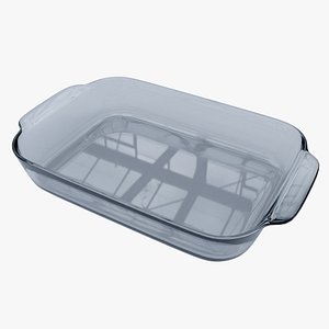 Oblong  Rectangular Glass Baking Dish