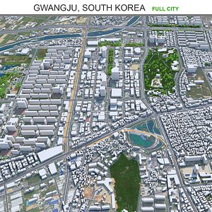 city area building 3D model