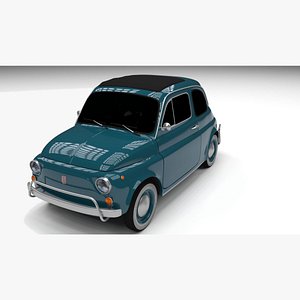 1968 fiat 500l luxe 3d obj