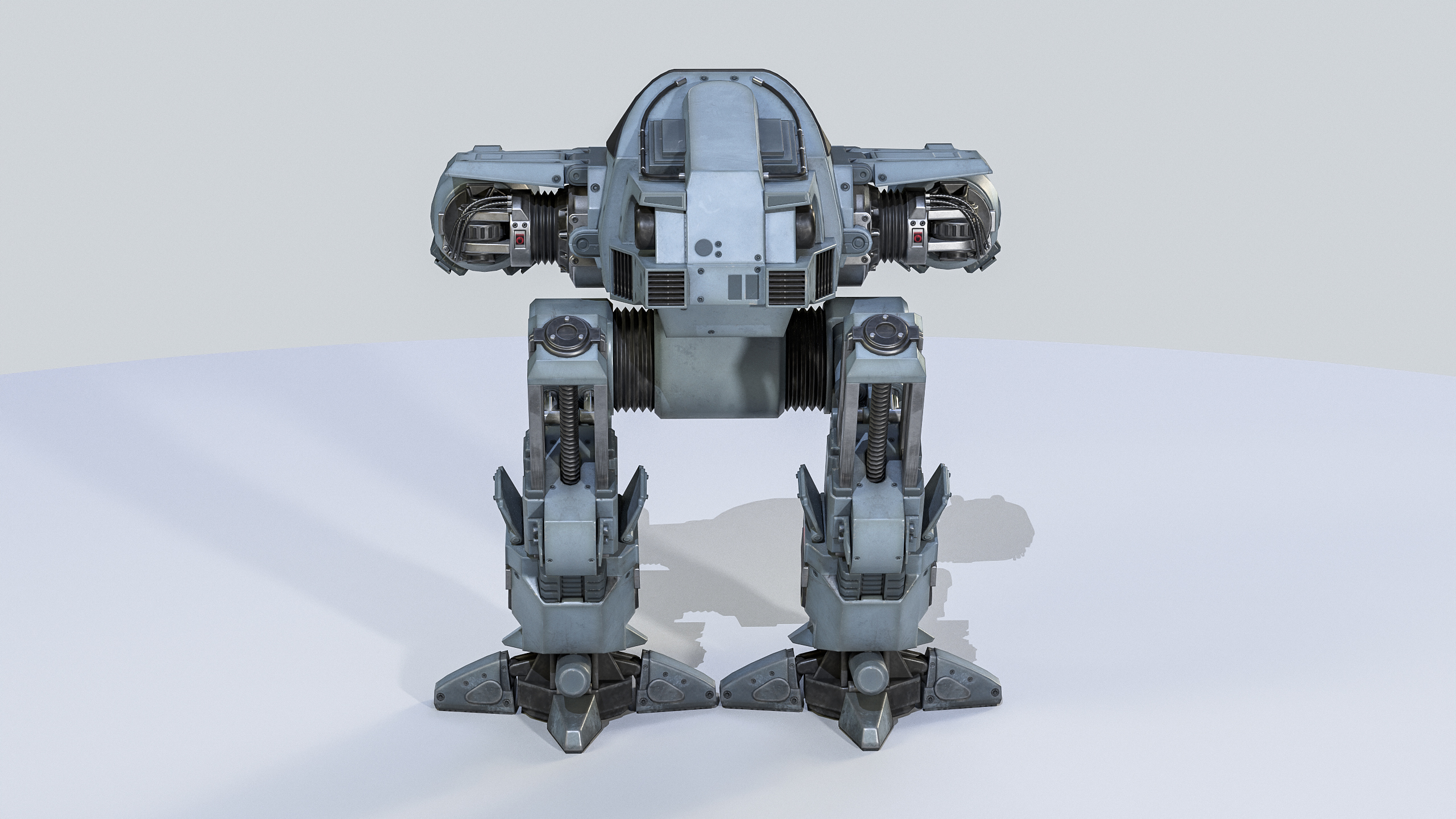 ED 209 OCP Robocop Low-poly 3D model - TurboSquid 1723240