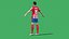 3D Rigged Clement Lenglet Atletico Madrid 2025