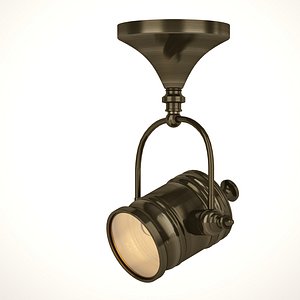 3D spot industrial spotlight model