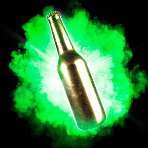 Call of Duty Black Ops II Zombies Random Perk Power-Up 3D model