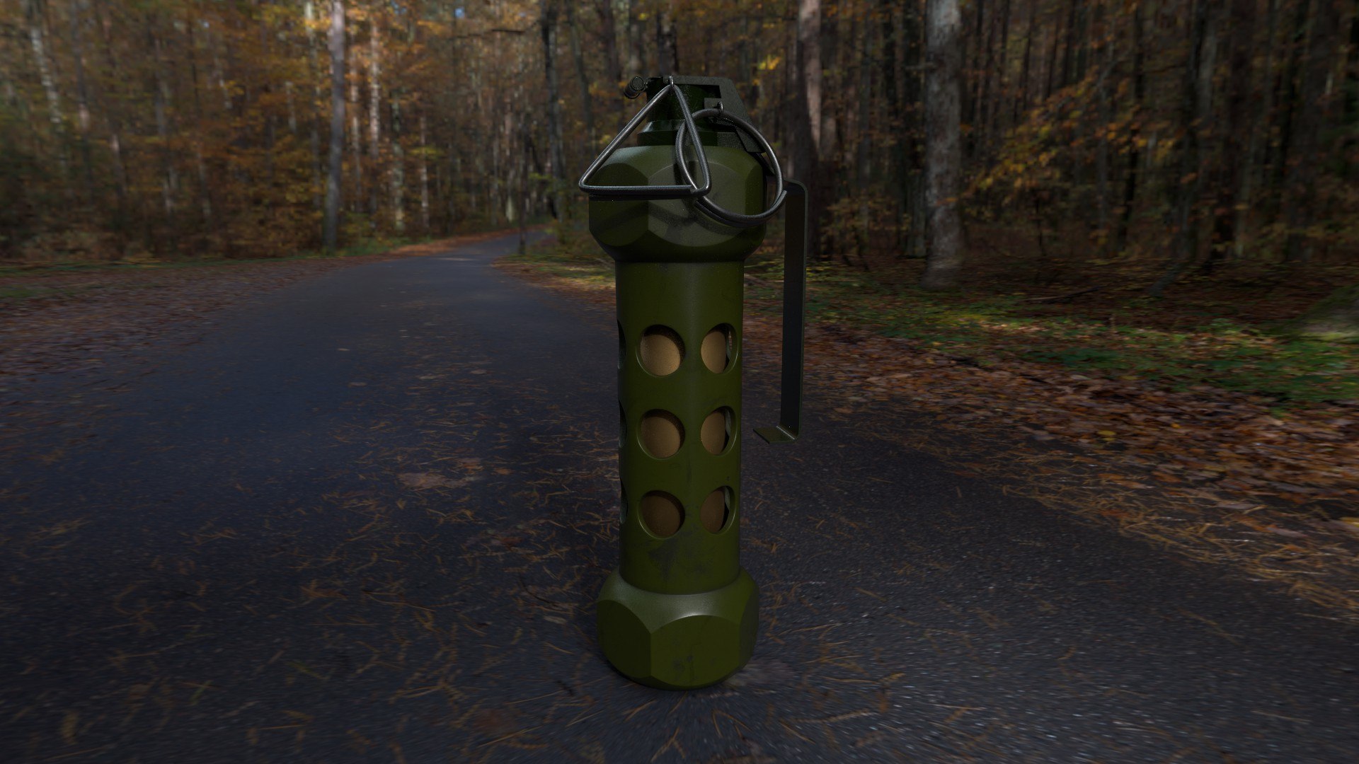 3D Flashbang Grenade Model - TurboSquid 2381402
