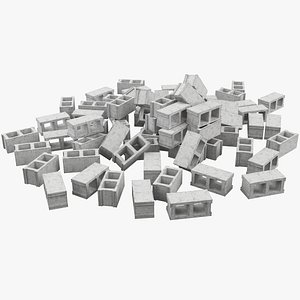 Cinder Block Pile