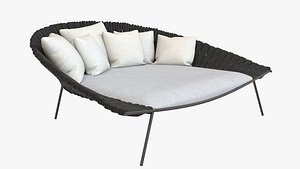 3D ARENA 001 daybed lounge sofa model