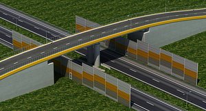 highway ramp junction 3ds