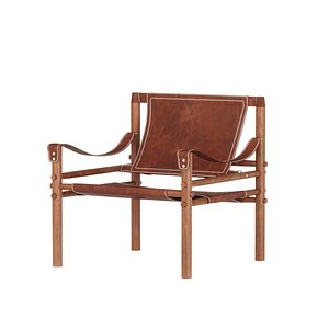 3D Scirocco Leather Armchair