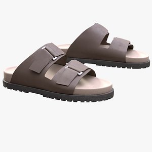 Man and Woman in Sandals 2