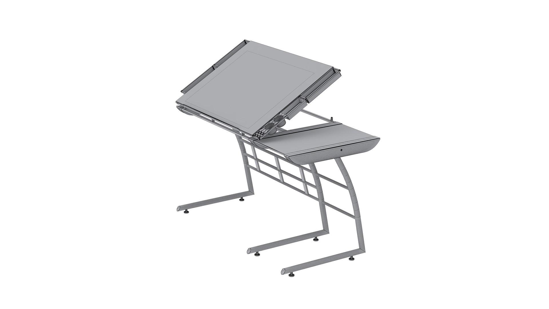 Drawing Table Model - TurboSquid 2317897