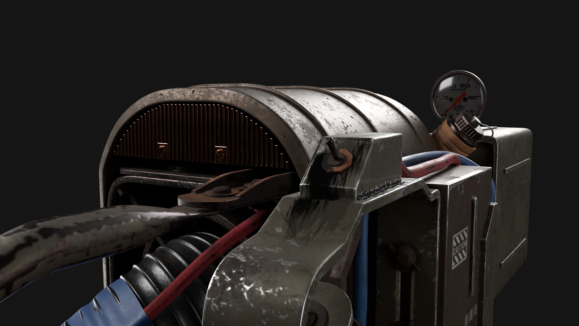 Cryogun liquid texturing 3D model - TurboSquid 1527028