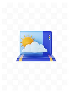 3D Weather icon