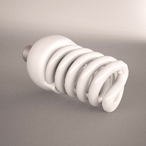 Lamp helical Fluorescent Illuminated