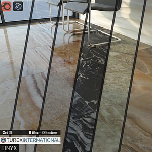 tile turex international onyx 3d model