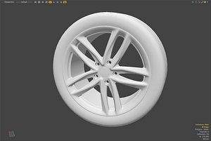 car hubcaps 3D model