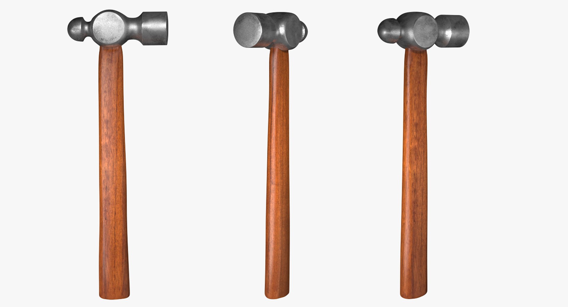 Old Ball Peen Hammer 3D Model TurboSquid 1496795
