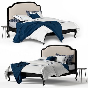 Bed Pottery barn - MONTCLAIR BED 3D model