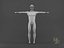 animations young man1 pack model