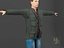 animations young man1 pack model