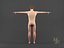 animations young man1 pack model