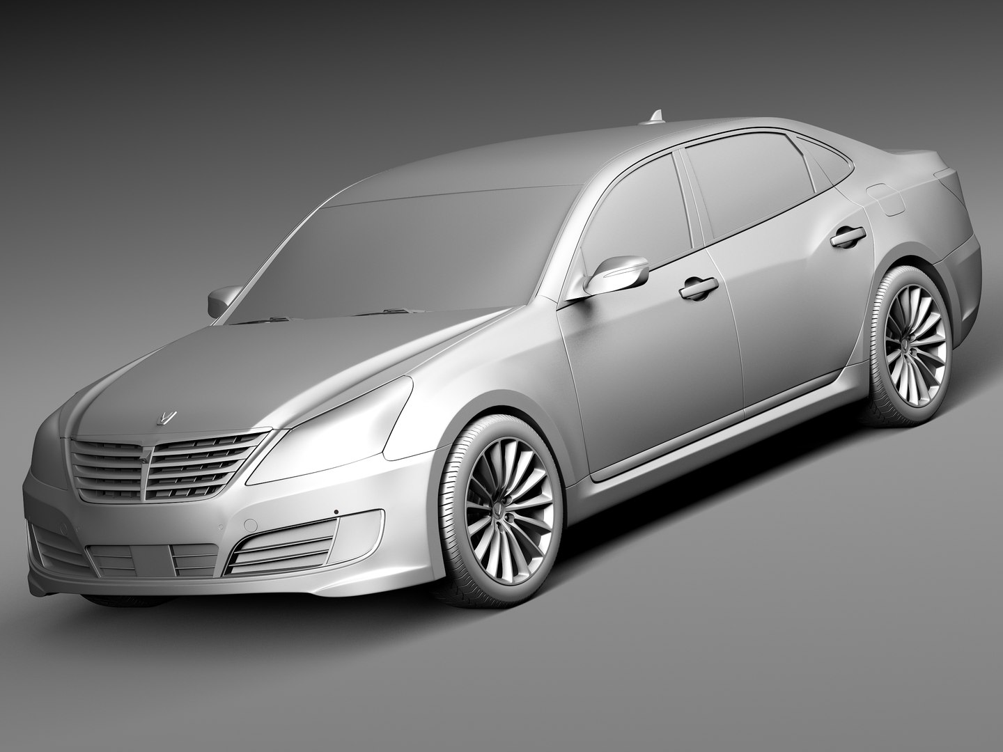 2013 2014 sedan luxury 3ds