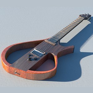 design guitar 3D