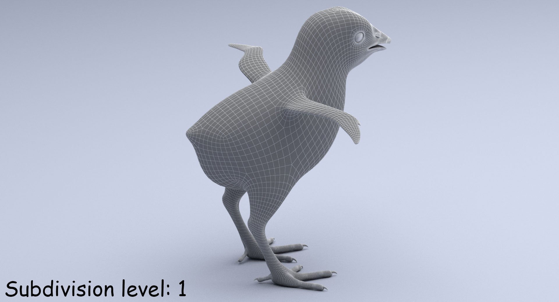 3D chick rig model - TurboSquid 1245523