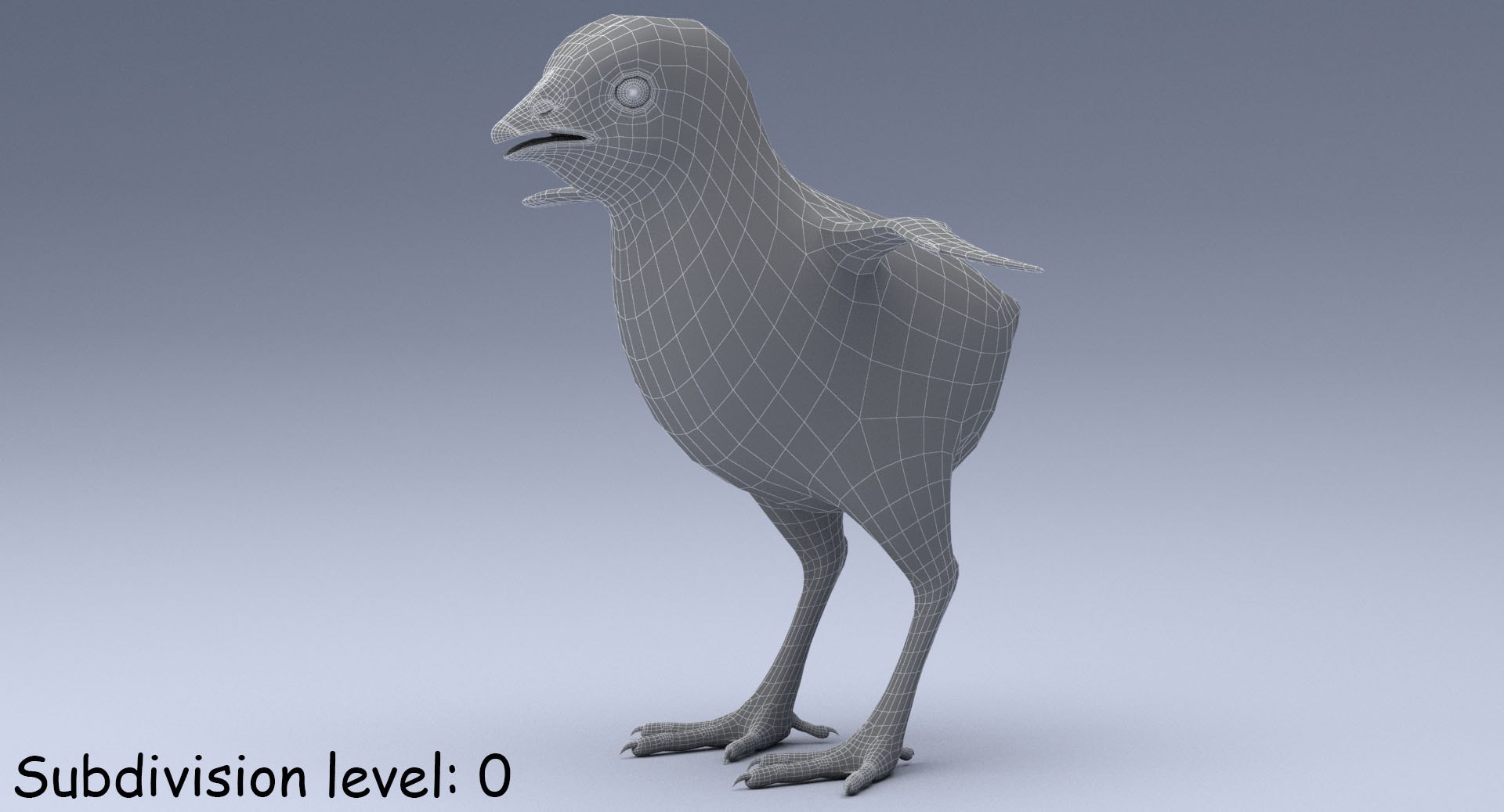3D chick rig model - TurboSquid 1245523