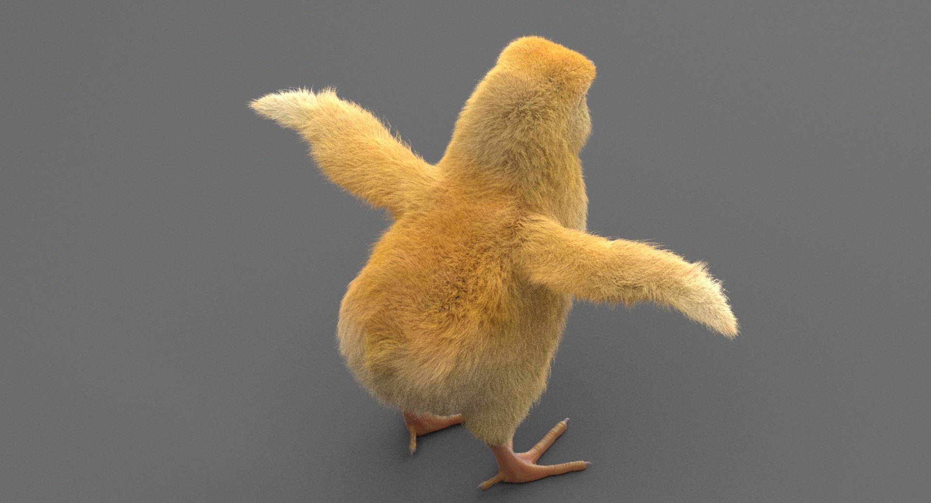 3D chick rig model - TurboSquid 1245523