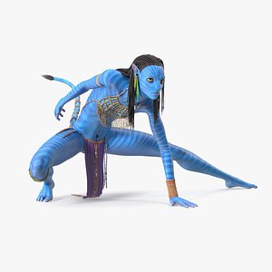 Neytiri Avatar Rigged for Cinema 4D