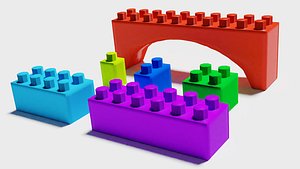 3D model Lego set OBJ