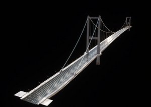 3D bosphorus bridge