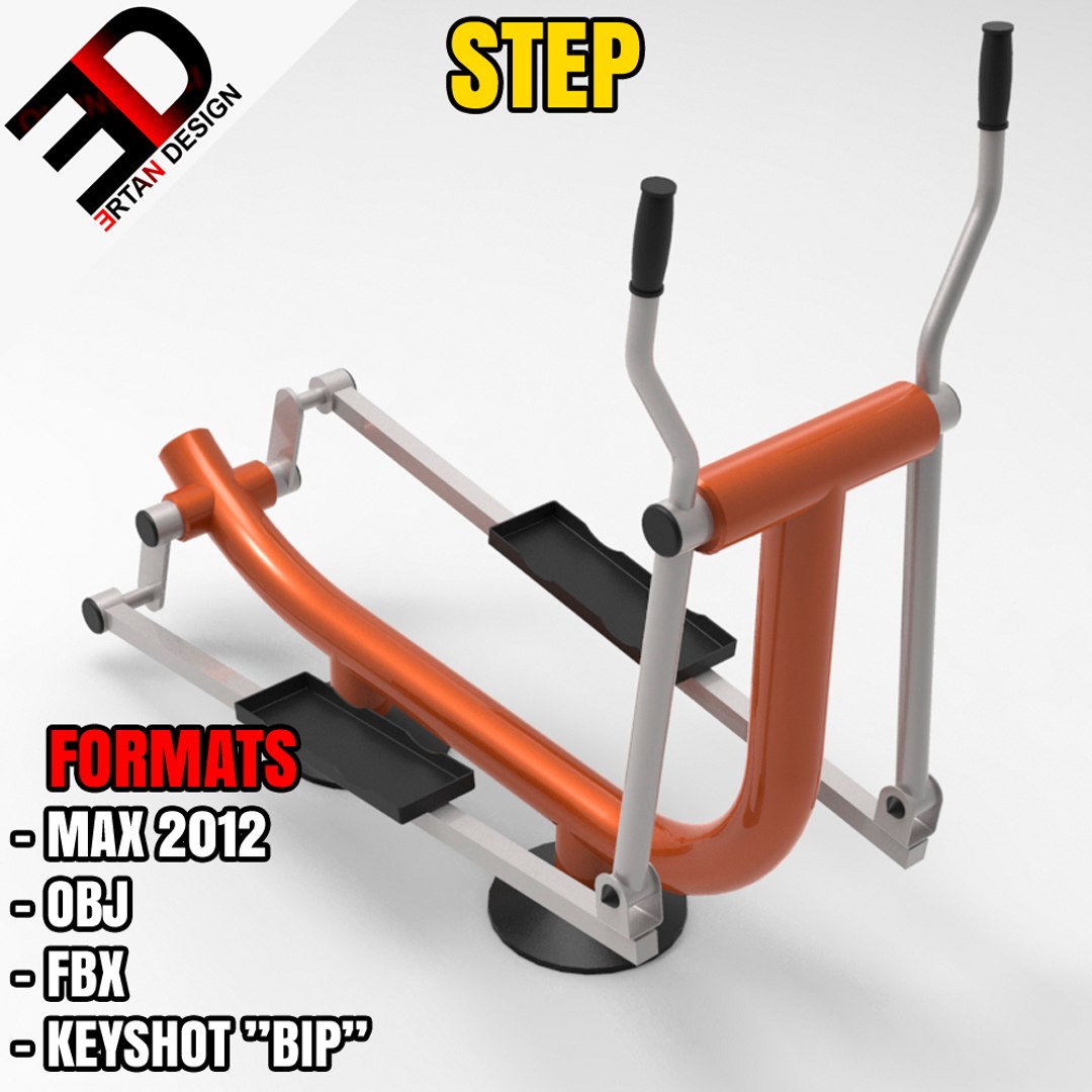 3d outdoor step