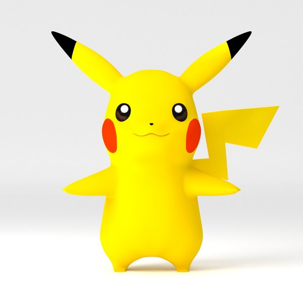 3D Pikachu Models | TurboSquid