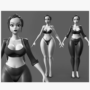 3D Female BaseMesh