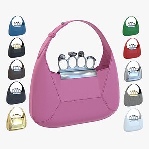 3D model Alexander McQueen Hobo Bag