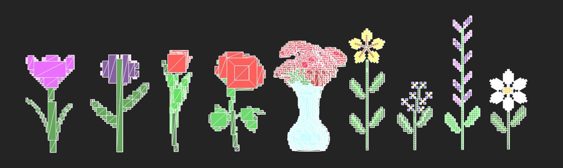 3D model Voxel Flower https://p.turbosquid.com/ts-thumb/TN/3APZnC/ay/screenshot_1/jpg/1759259507/1920x1080/fit_q87/d655e1366fd12851b9f4f21836c5335d868609f9/screenshot_1.jpg