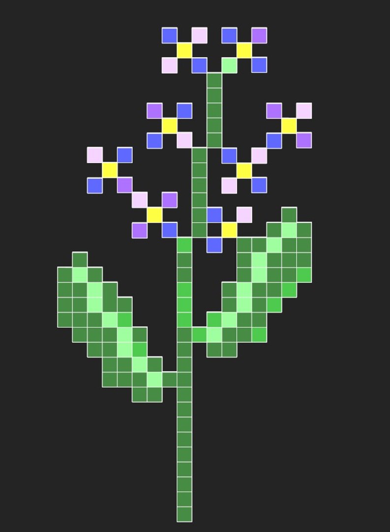 3D model Voxel Flower https://p.turbosquid.com/ts-thumb/TN/3APZnC/fz/screenshot_5/jpg/1759259512/1920x1080/fit_q87/c9f25d8025cba42da7089cd3ddf70e54a1dd64d0/screenshot_5.jpg